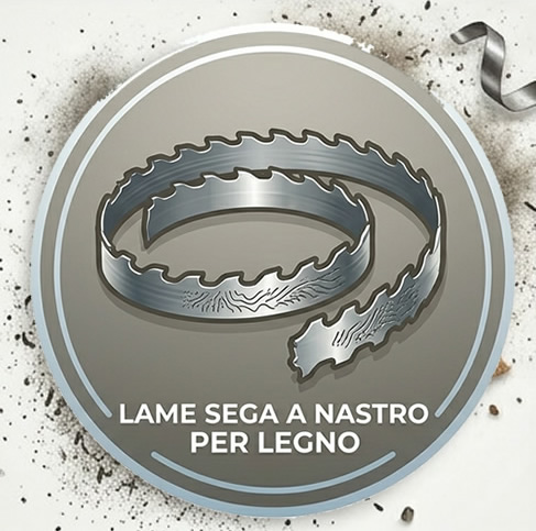 Lame sega a nastro per legno