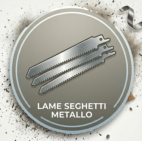Lame seghetti metallo